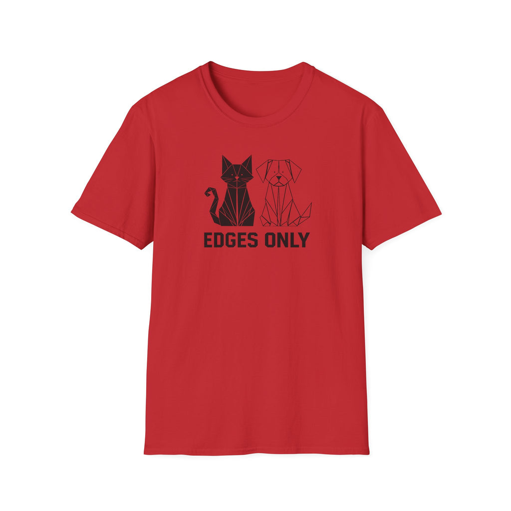 Edges Only Cat & Dog Geometric T-Shirt
