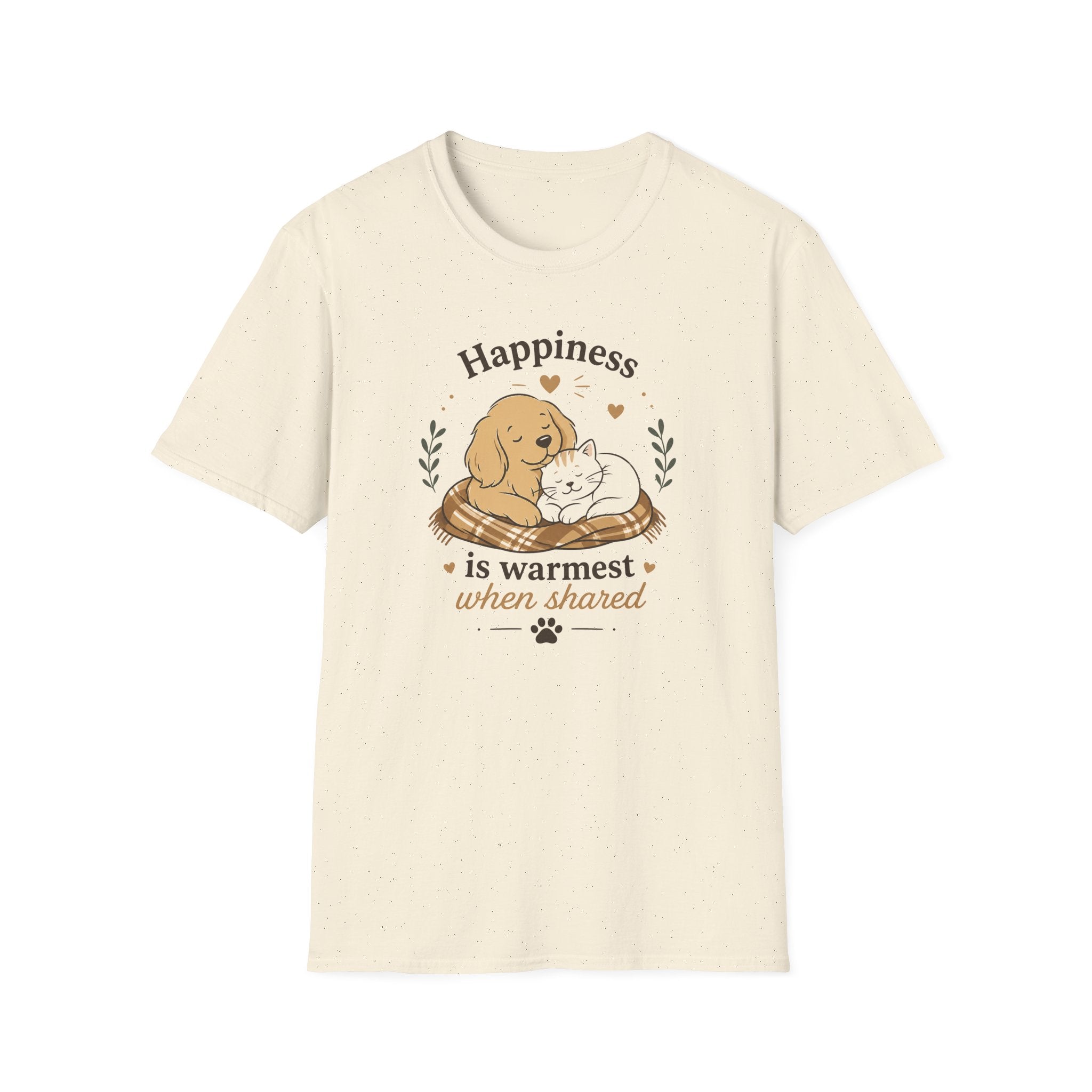 Dog & Cat Cuddle T-Shirt