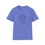 Floral Paw Print T-Shirt