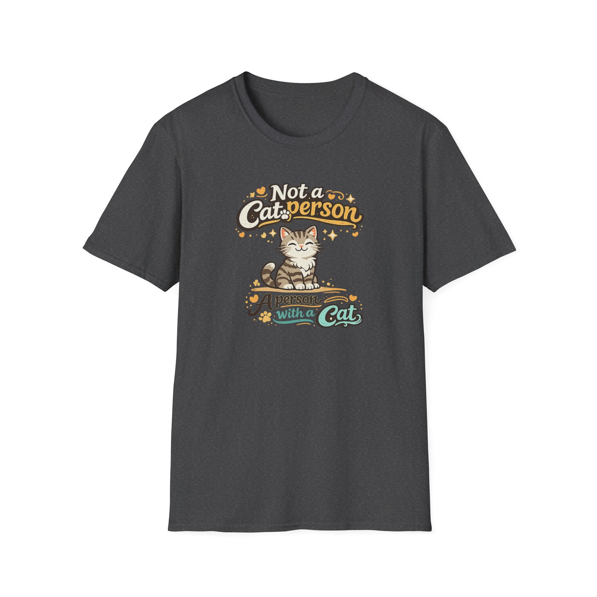 A Person With a Cat T‑Shirt