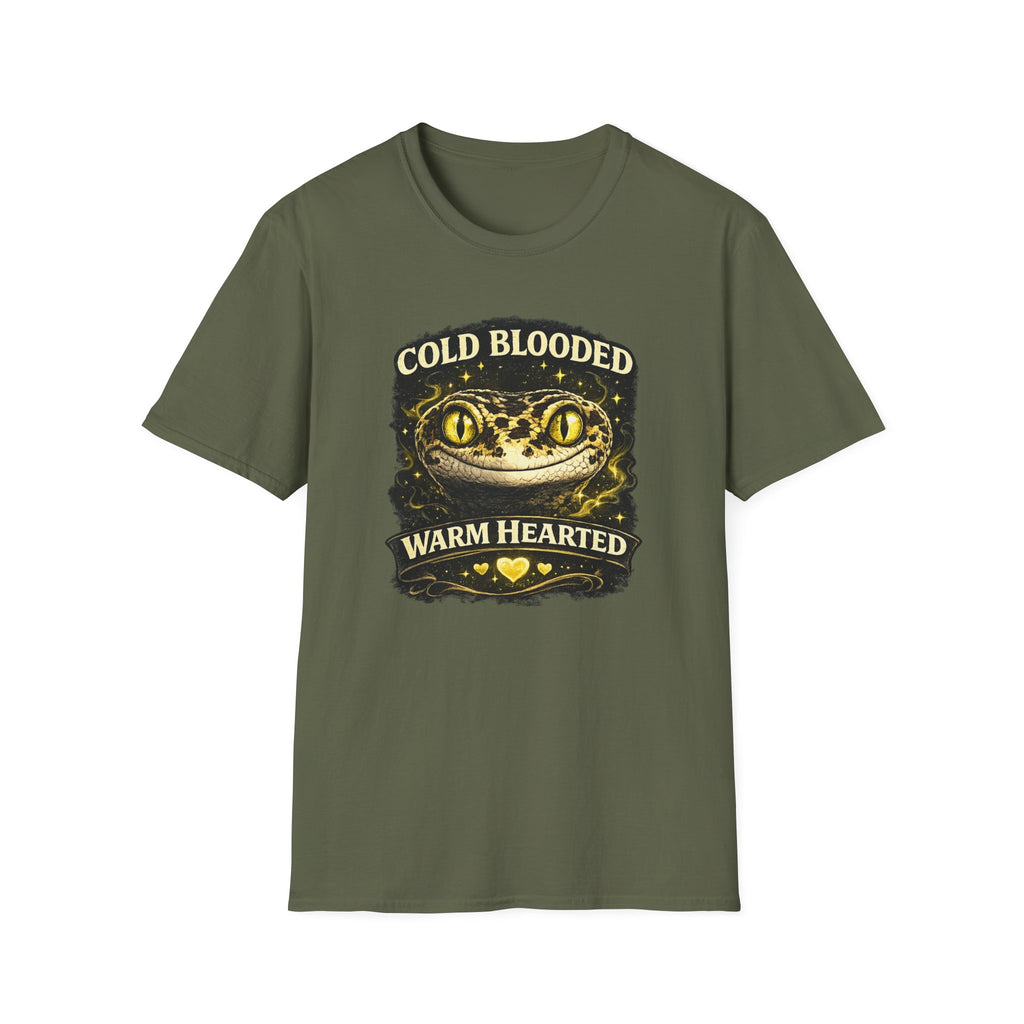 Cold Blooded, Warm Hearted Gecko T-Shirt