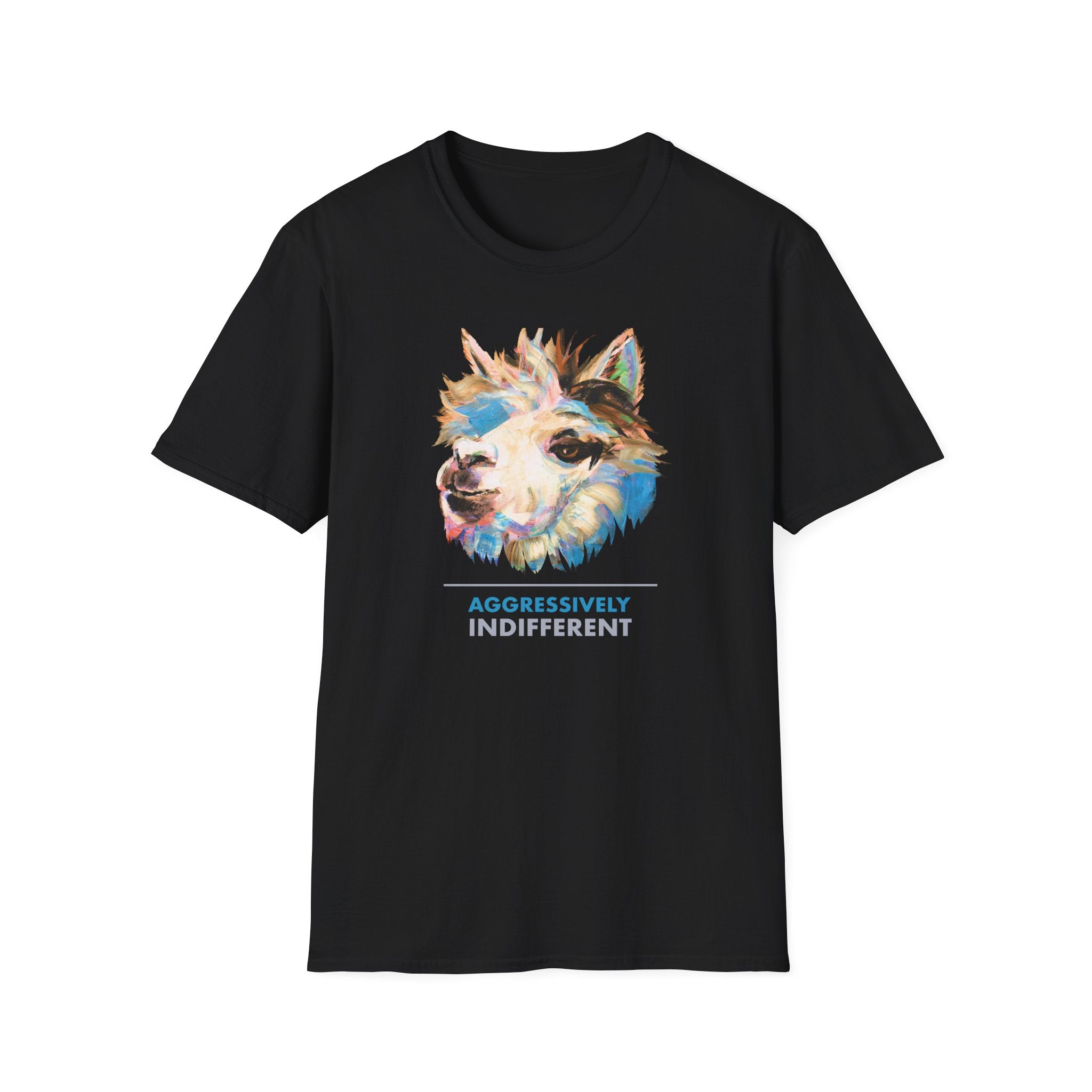 Aggressively Indifferent Alpaca T-Shirt