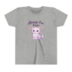 Cute Purple Kitten Kids T-Shirt