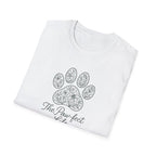 Floral Paw Print T-Shirt