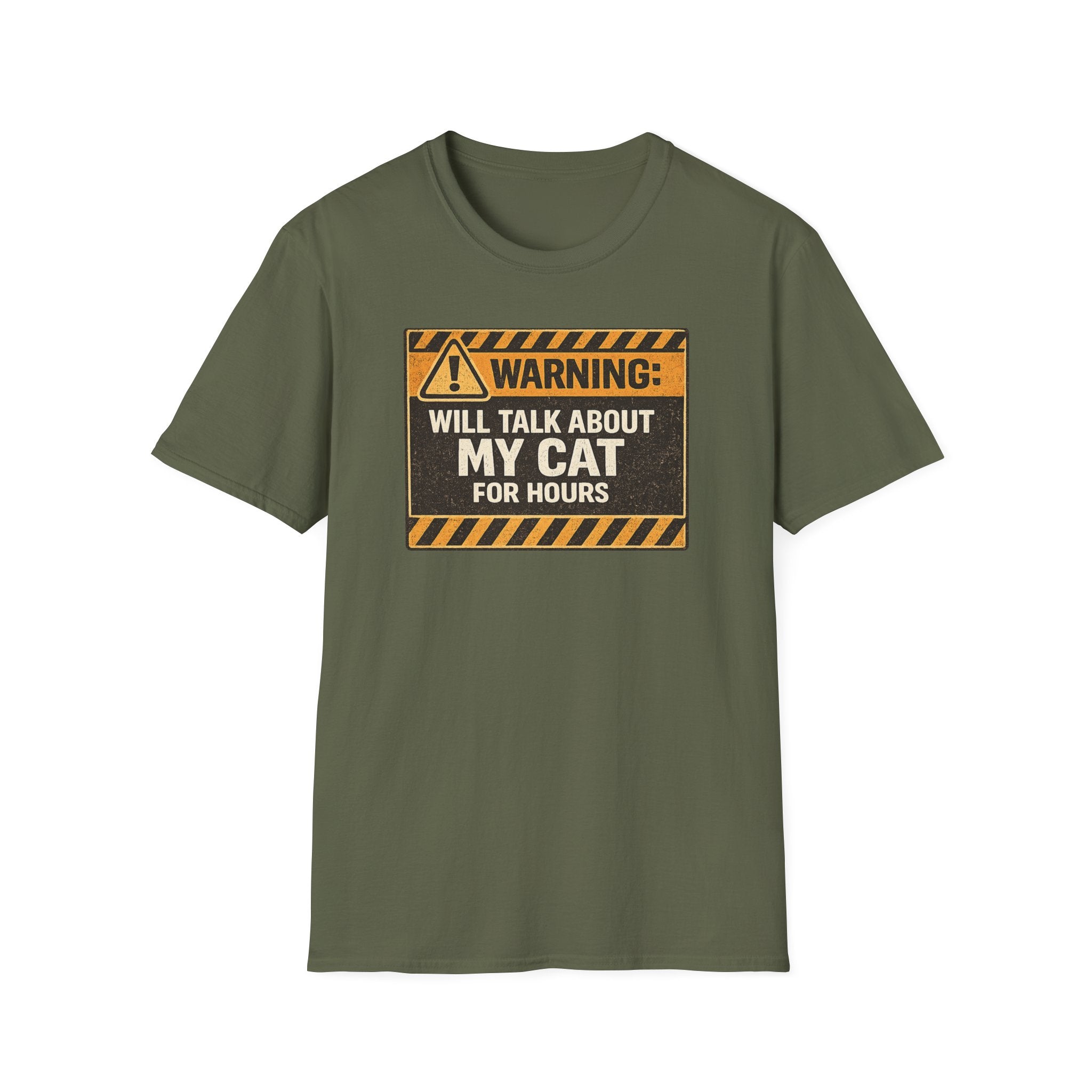 Will Talk About My Cat for Hours T-Shirt