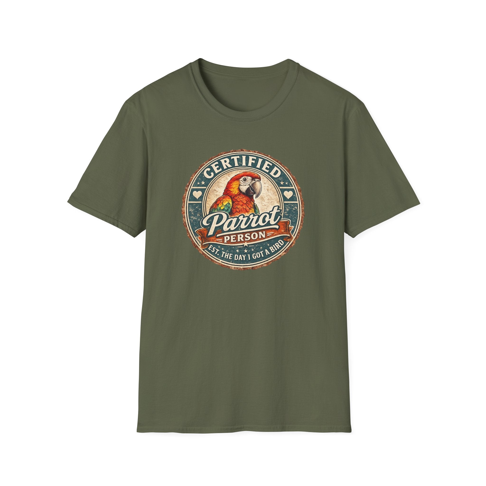 Certified Parrot Person T-Shirt