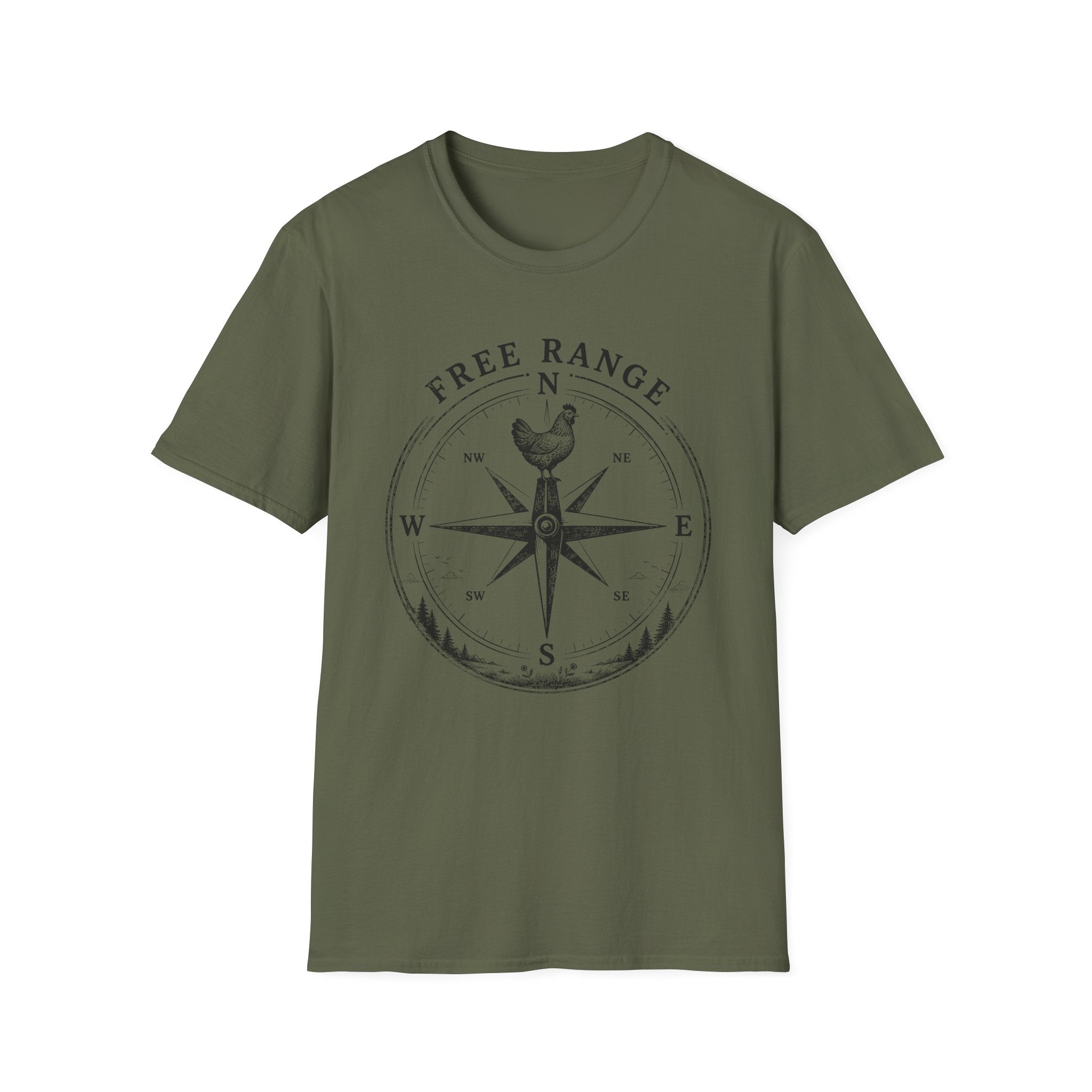 Free Range Compass T-Shirt