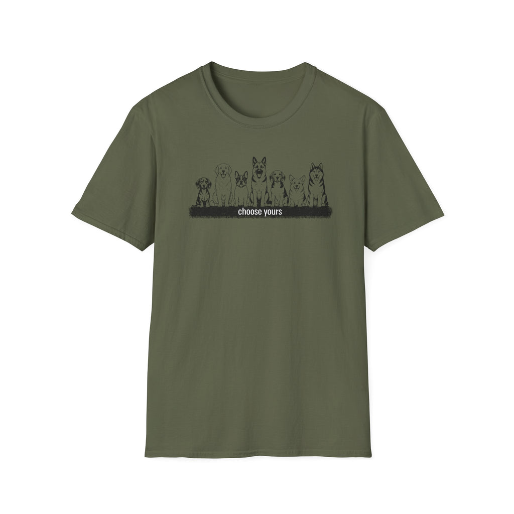 Dog Breeds Lineup T-Shirt