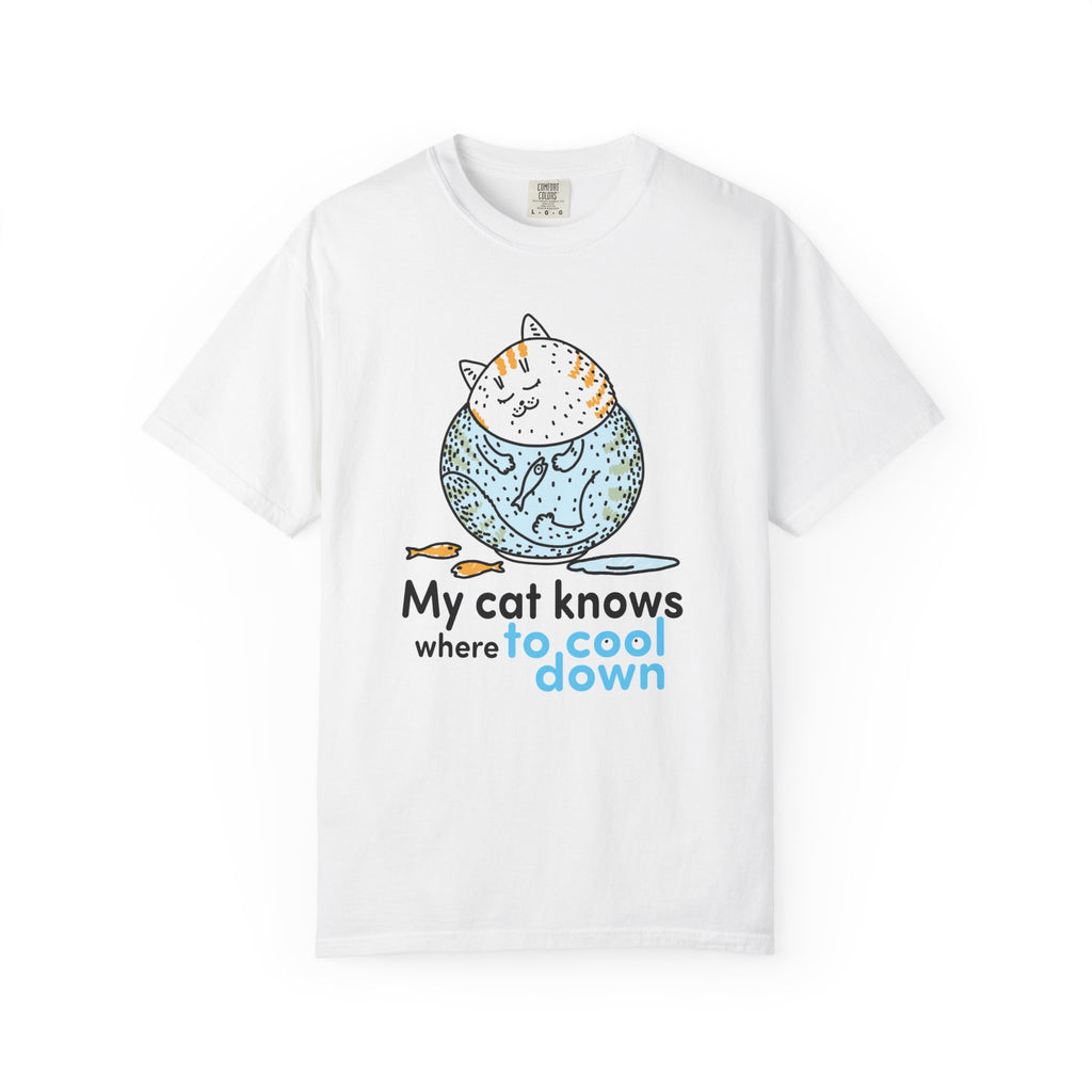 Cute Relaxed Cat T-Shirt