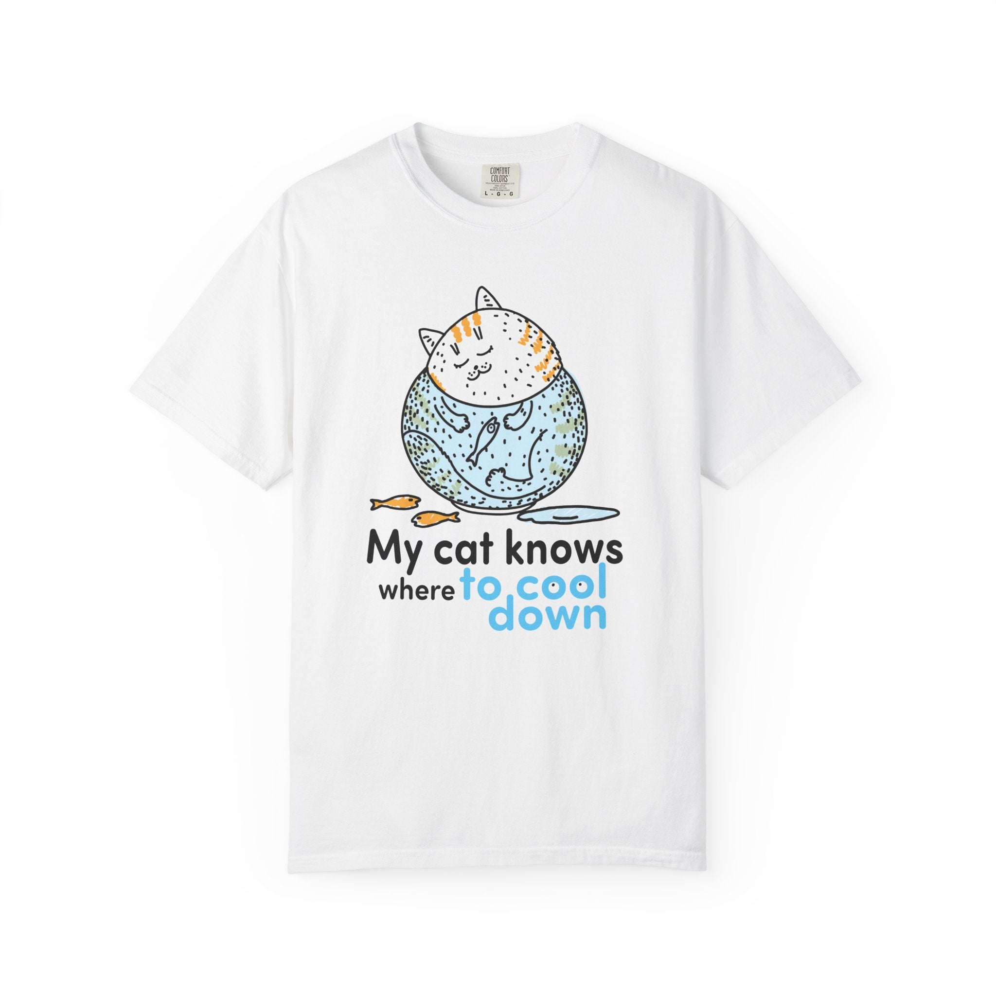 Cute Relaxed Cat T-Shirt
