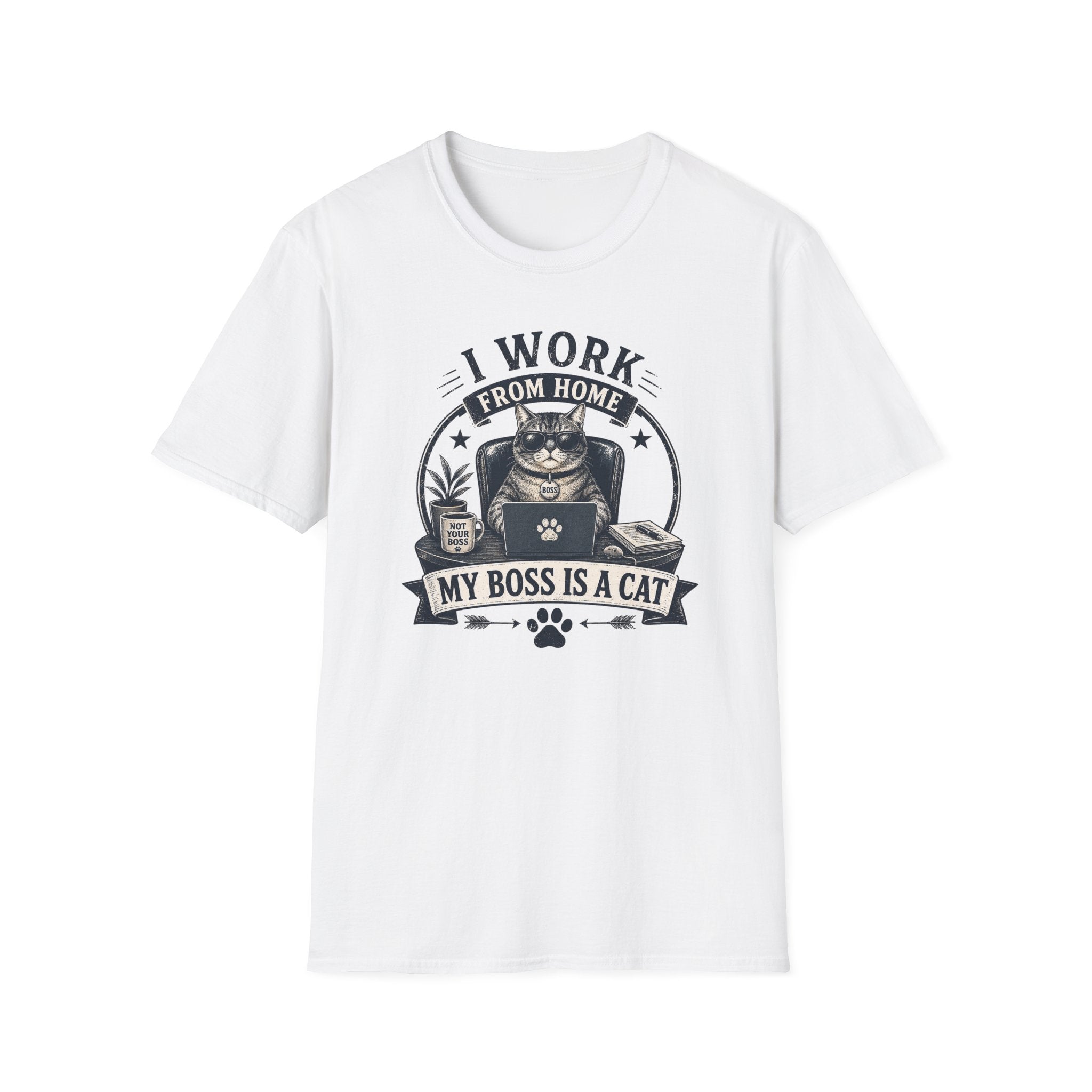 My Boss Is A Cat T-Shirt