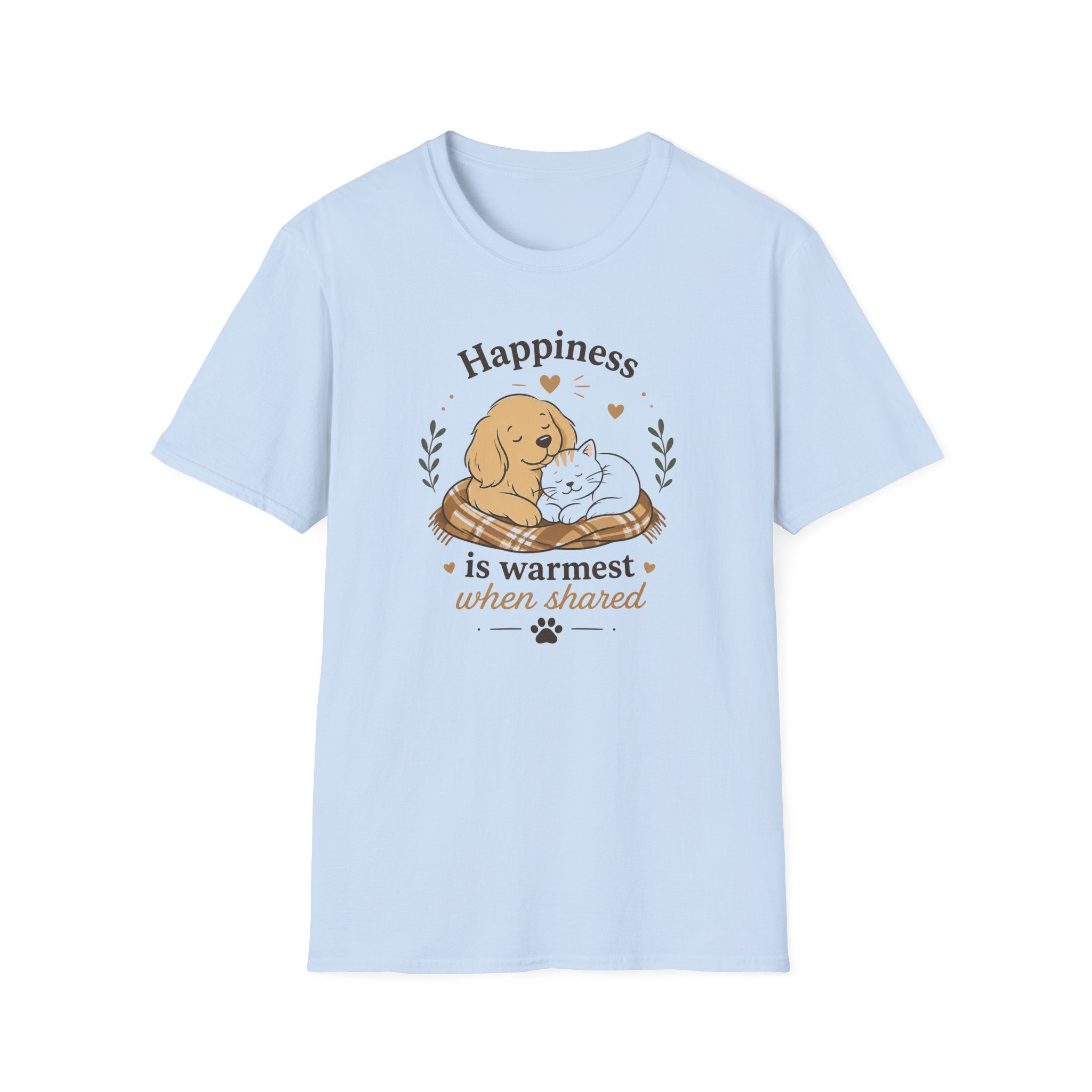 Dog & Cat Cuddle T-Shirt