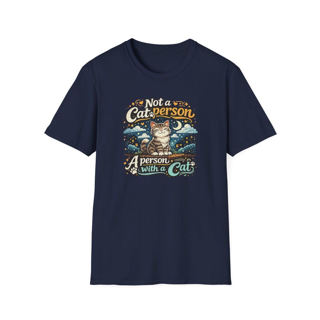Cute Vintage Cat T‑Shirt