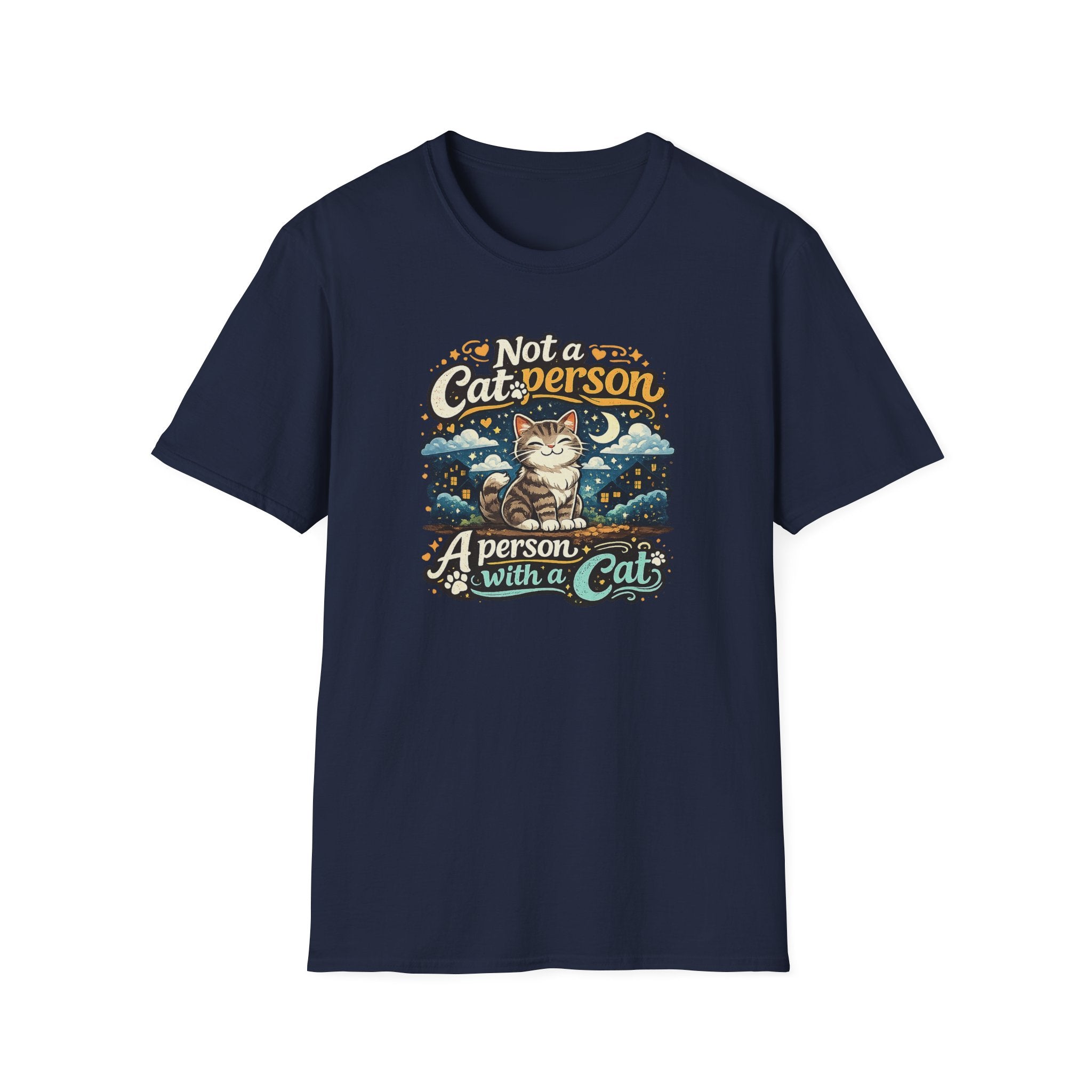 Cute Vintage Cat T‑Shirt