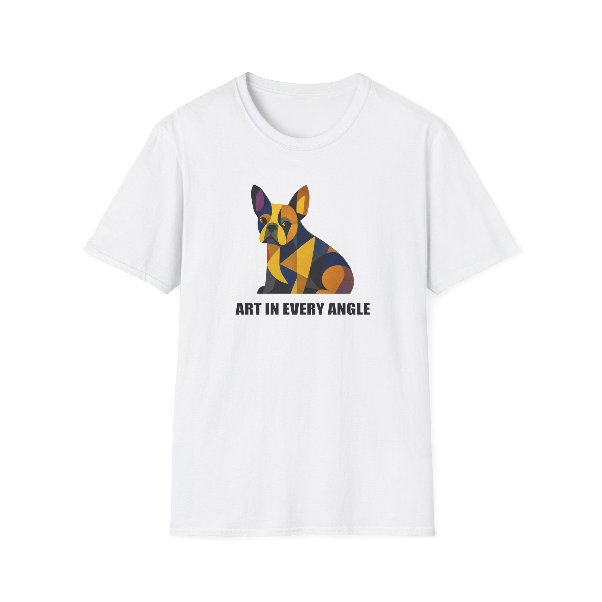 Geometric French Bulldog T‑Shirt