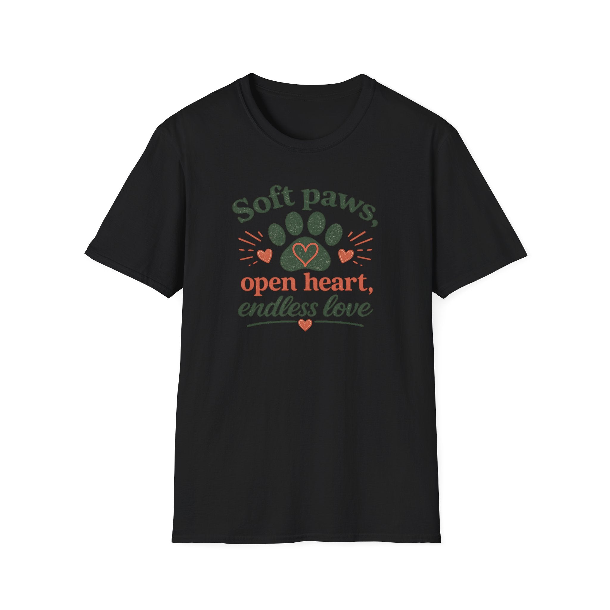 Soft Paws, Open Heart, Endless Love T-Shirt
