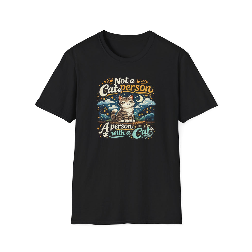 Cute Vintage Cat T‑Shirt