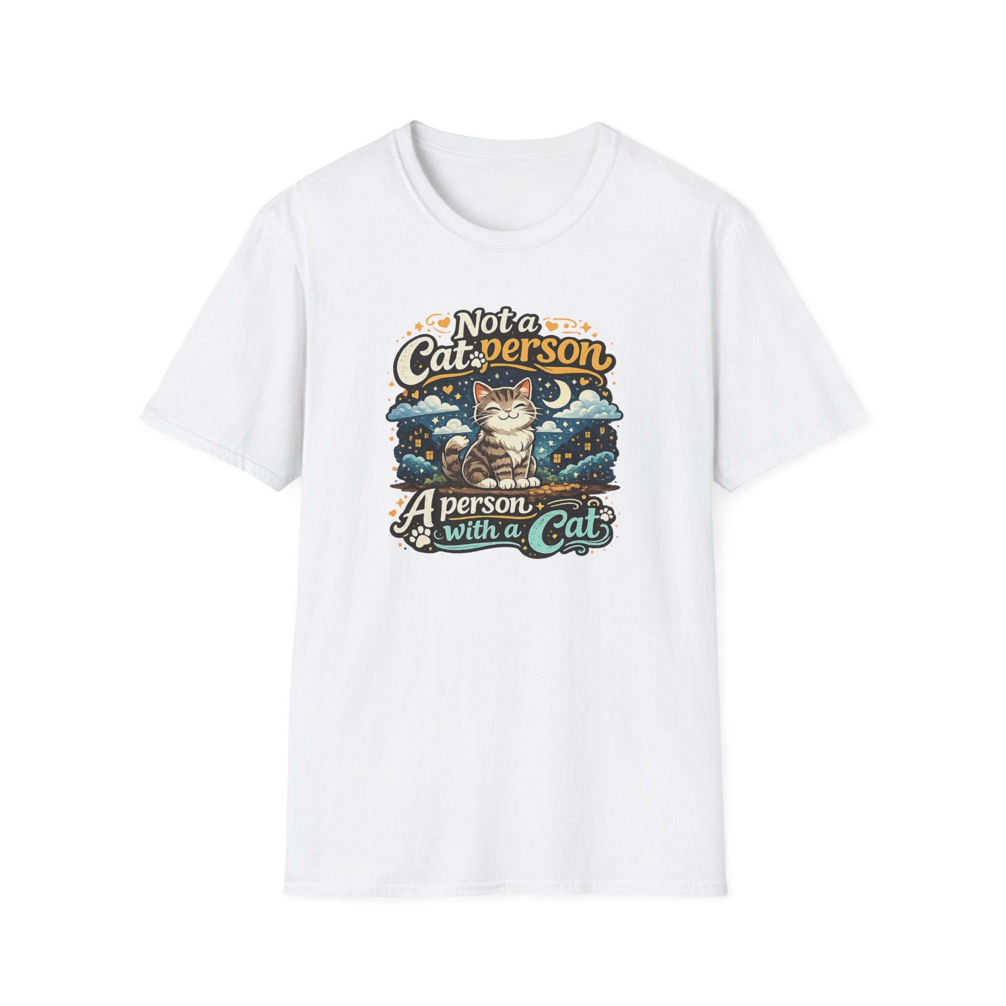 Cute Vintage Cat T‑Shirt