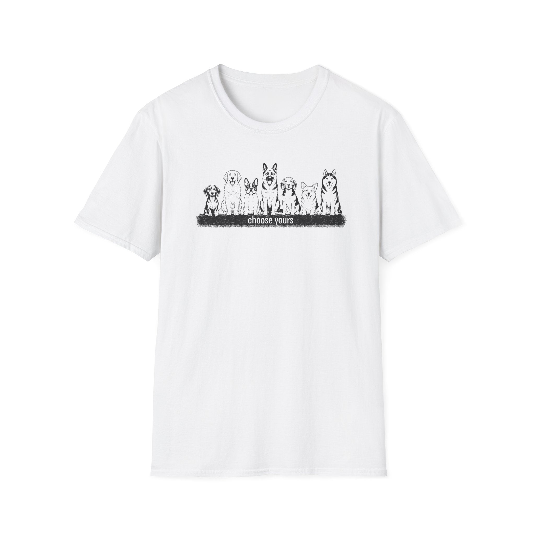 Dog Breeds Lineup T-Shirt